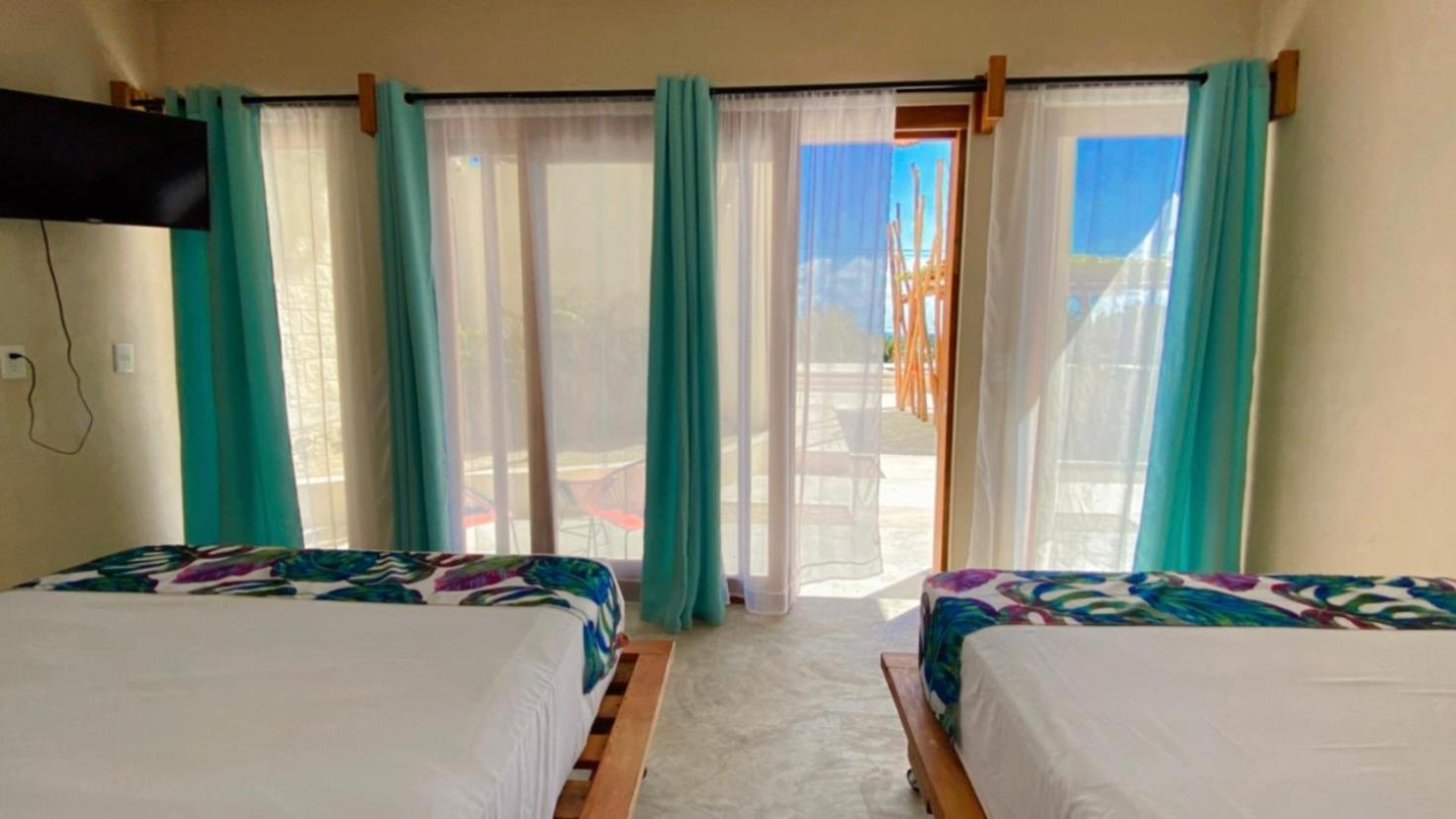 Hotel & Eco Cabanas Azul Maria バカラル エクステリア 写真