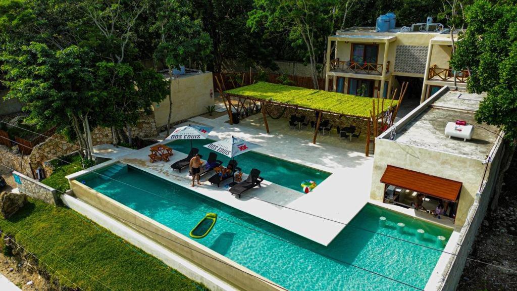 Hotel & Eco Cabanas Azul Maria バカラル エクステリア 写真
