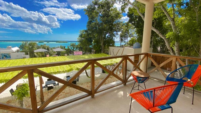 Hotel & Eco Cabanas Azul Maria バカラル エクステリア 写真
