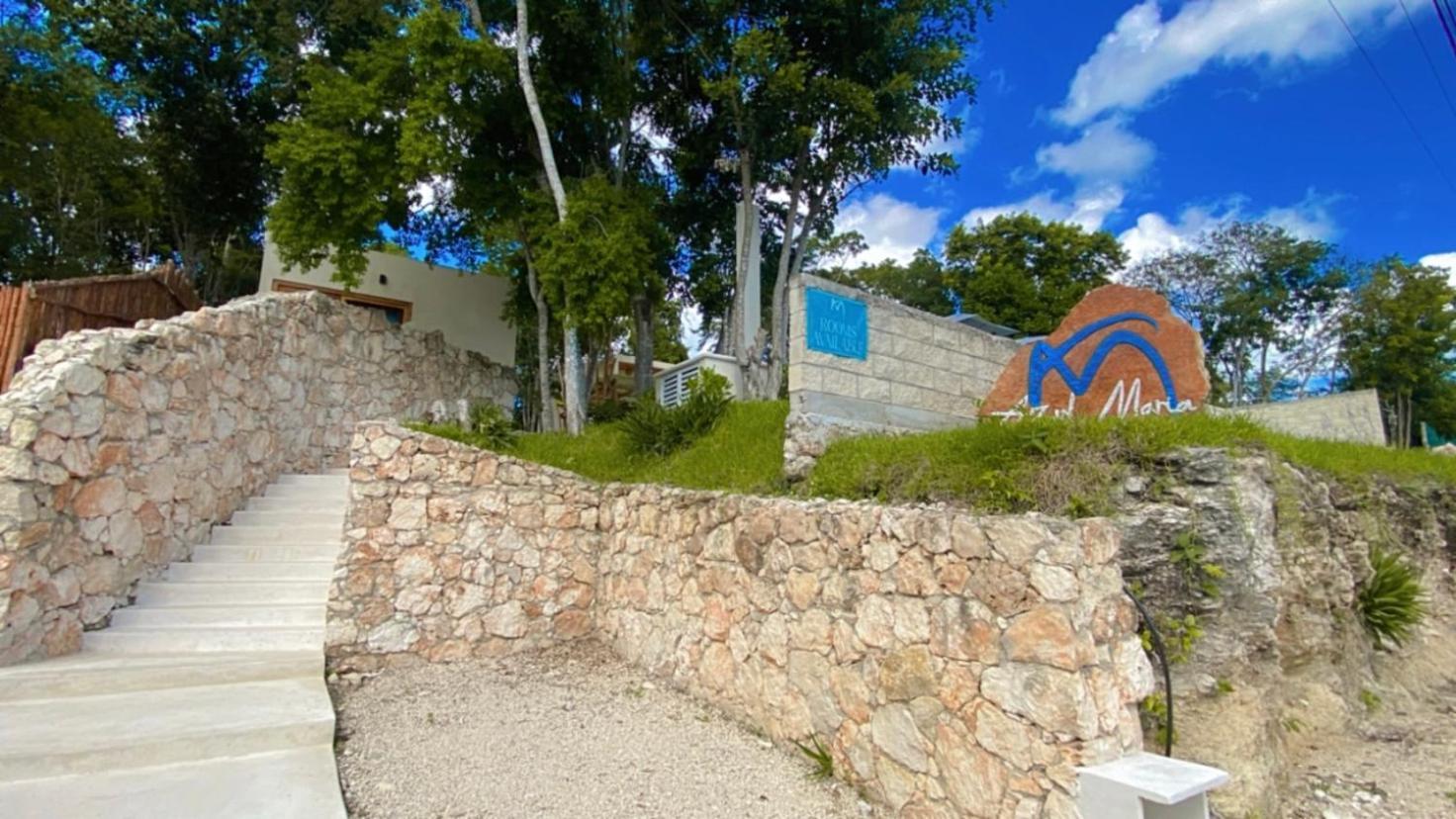 Hotel & Eco Cabanas Azul Maria バカラル エクステリア 写真