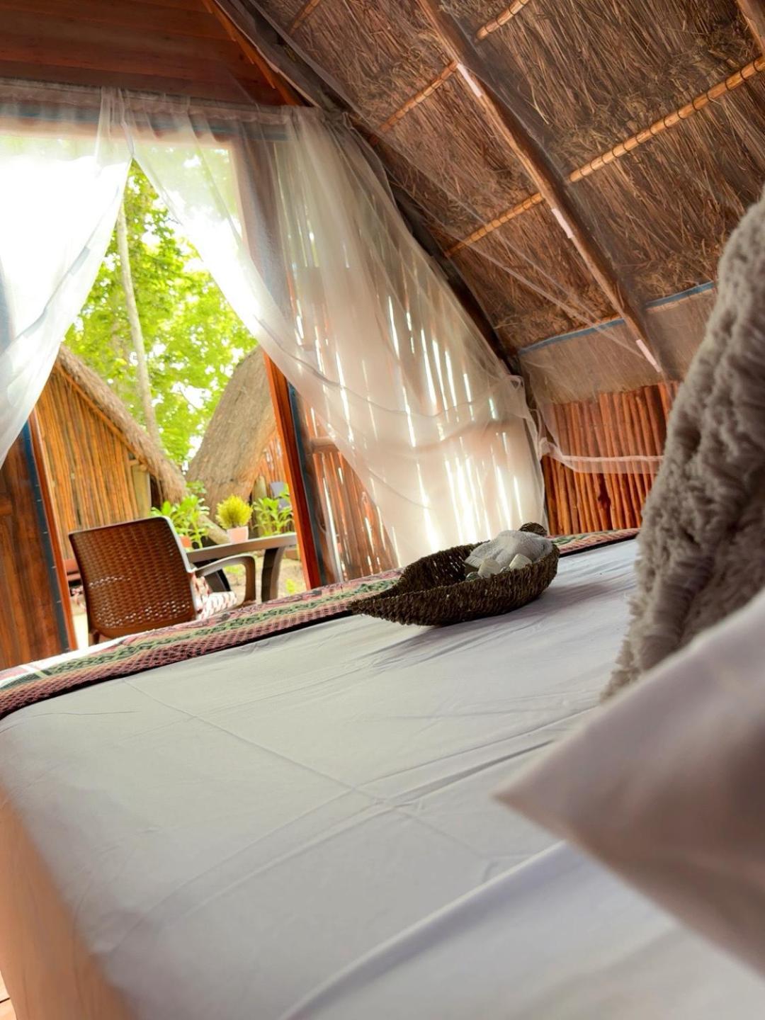 Hotel & Eco Cabanas Azul Maria バカラル エクステリア 写真