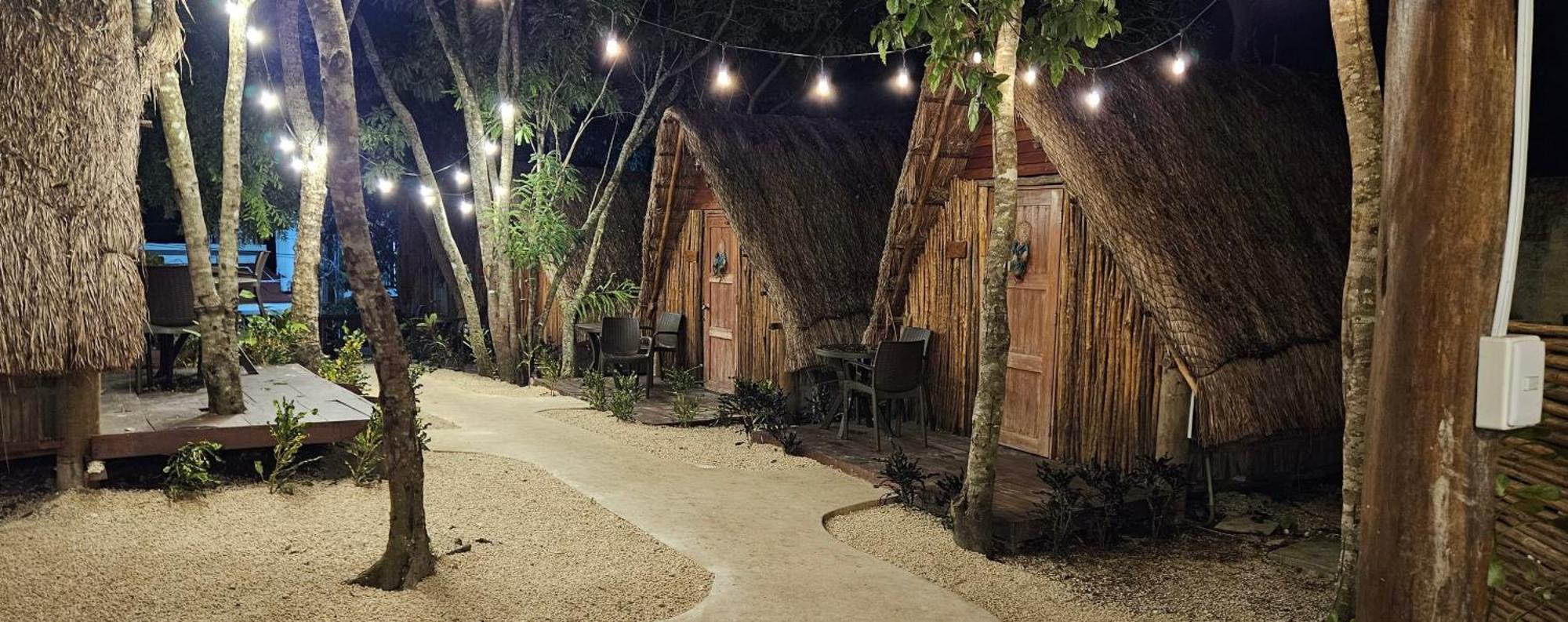 Hotel & Eco Cabanas Azul Maria バカラル エクステリア 写真