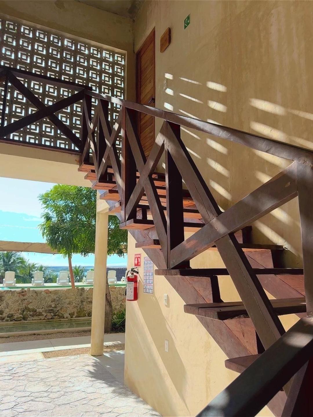 Hotel & Eco Cabanas Azul Maria バカラル エクステリア 写真