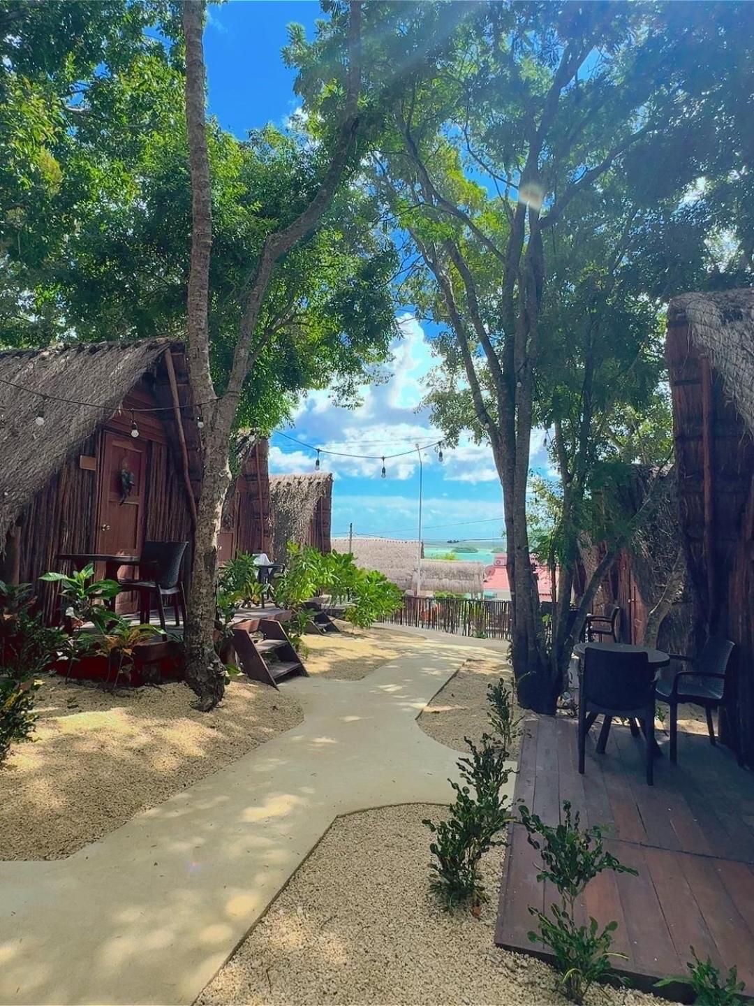 Hotel & Eco Cabanas Azul Maria バカラル エクステリア 写真