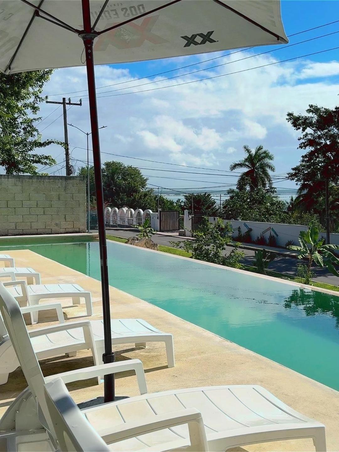 Hotel & Eco Cabanas Azul Maria バカラル エクステリア 写真