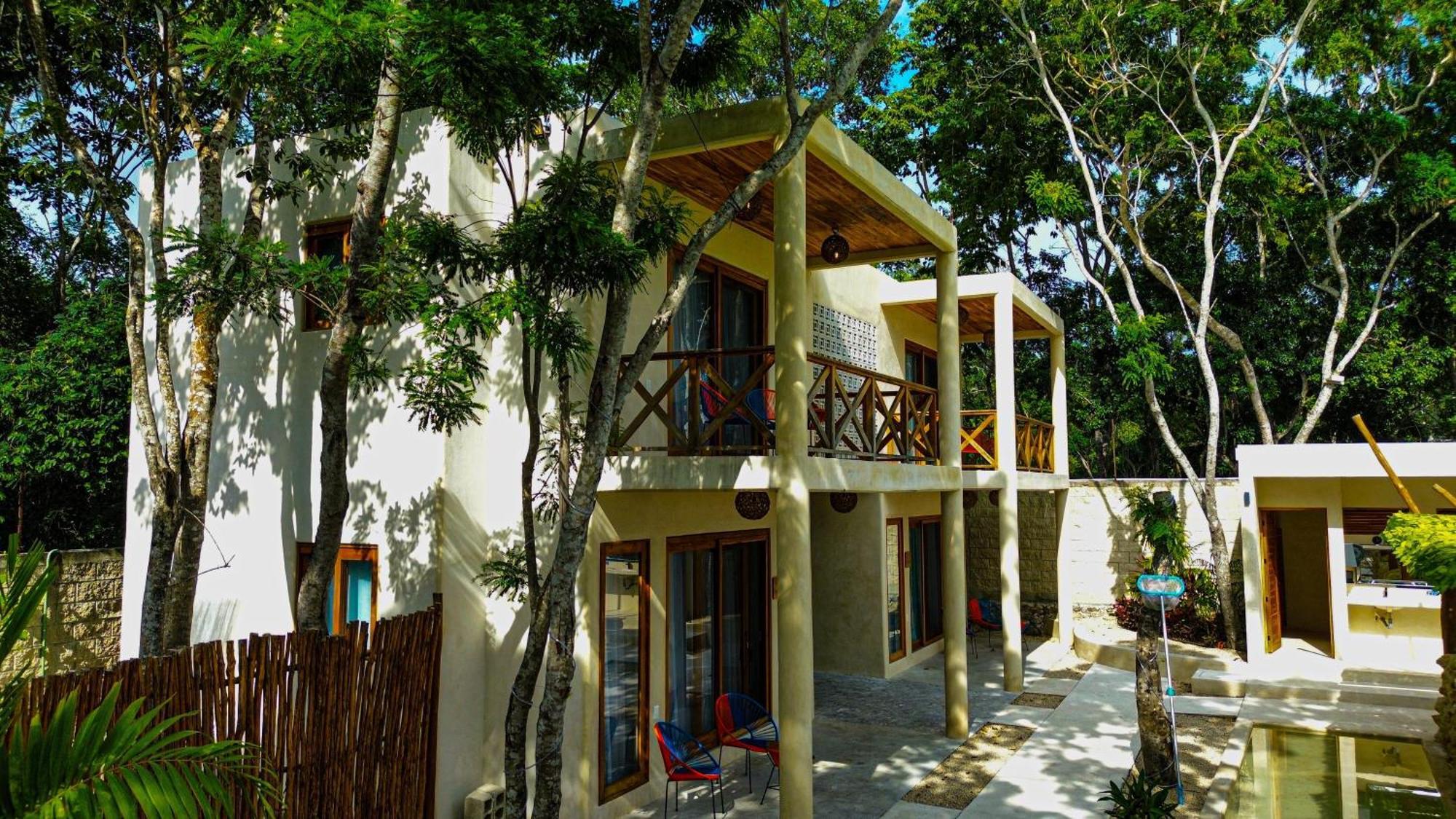 Hotel & Eco Cabanas Azul Maria バカラル エクステリア 写真